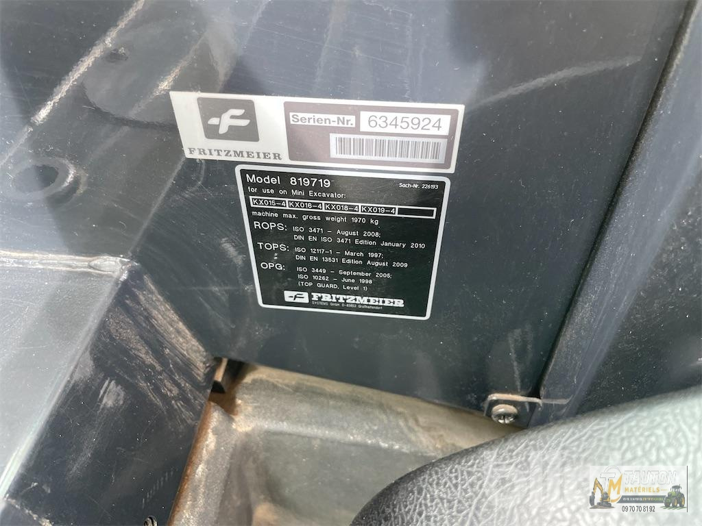 Kubota KX018-4 avec Remorque et 3 Godets – Image 24