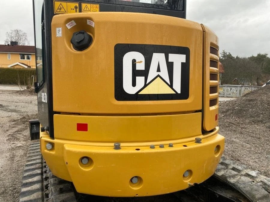 Caterpillar 302.7D avec BRH et 4 Godets + Remorque – Image 64
