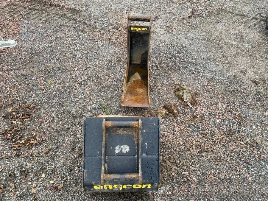 Caterpillar 302.7D avec BRH et 4 Godets + Remorque – Image 84