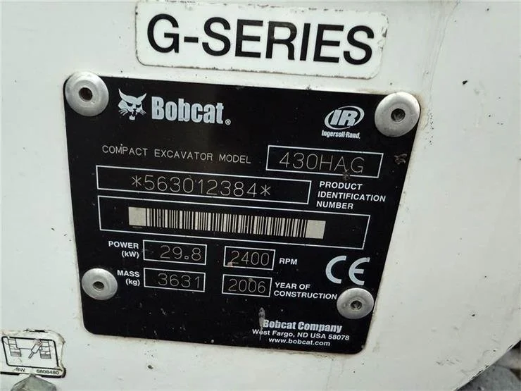 Mini Pelle Bobcat 430 HAG + 3 Godets – Image 9