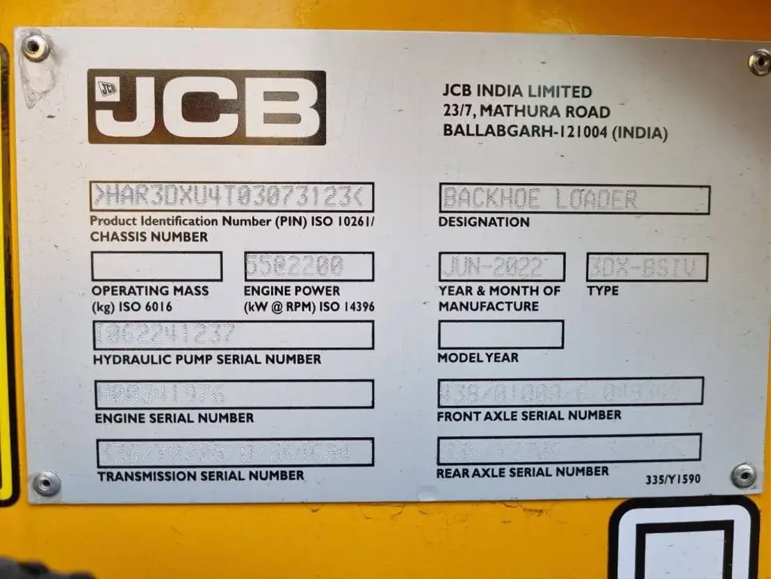 Tractopelle JCB 3DX – Image 6